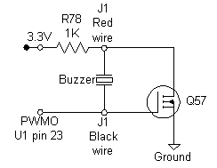 Buzzer schematic