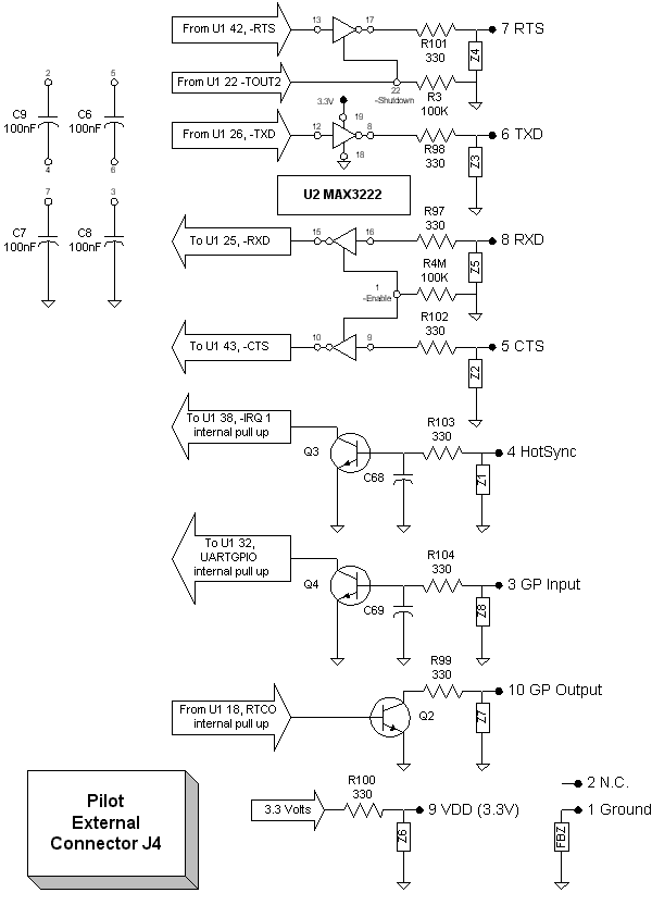 RS232 Schematics